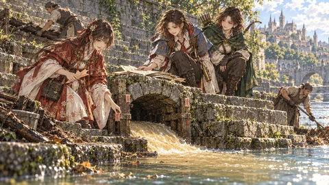 第十章 水往河里走印象图