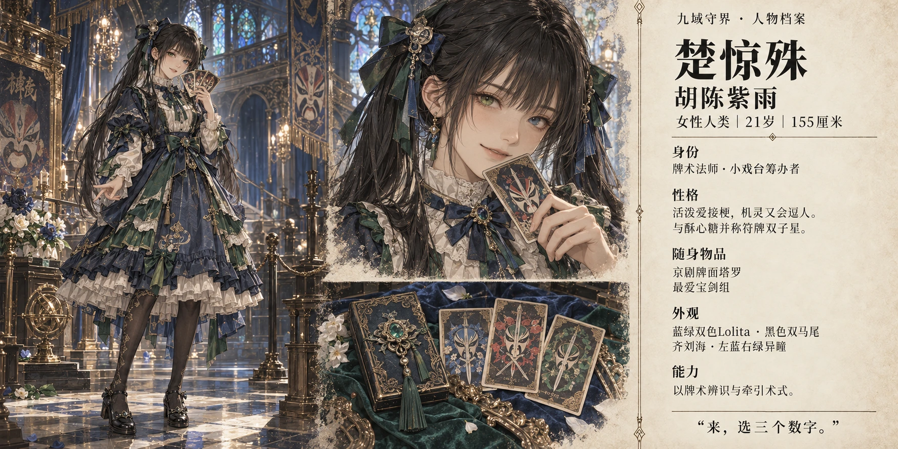 楚惊殊完整人物展示卡